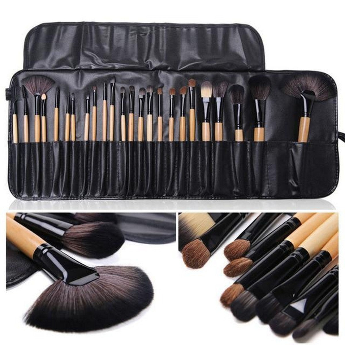 24 Peices Makeup Brushes Set - High Quality Makeup Brushes