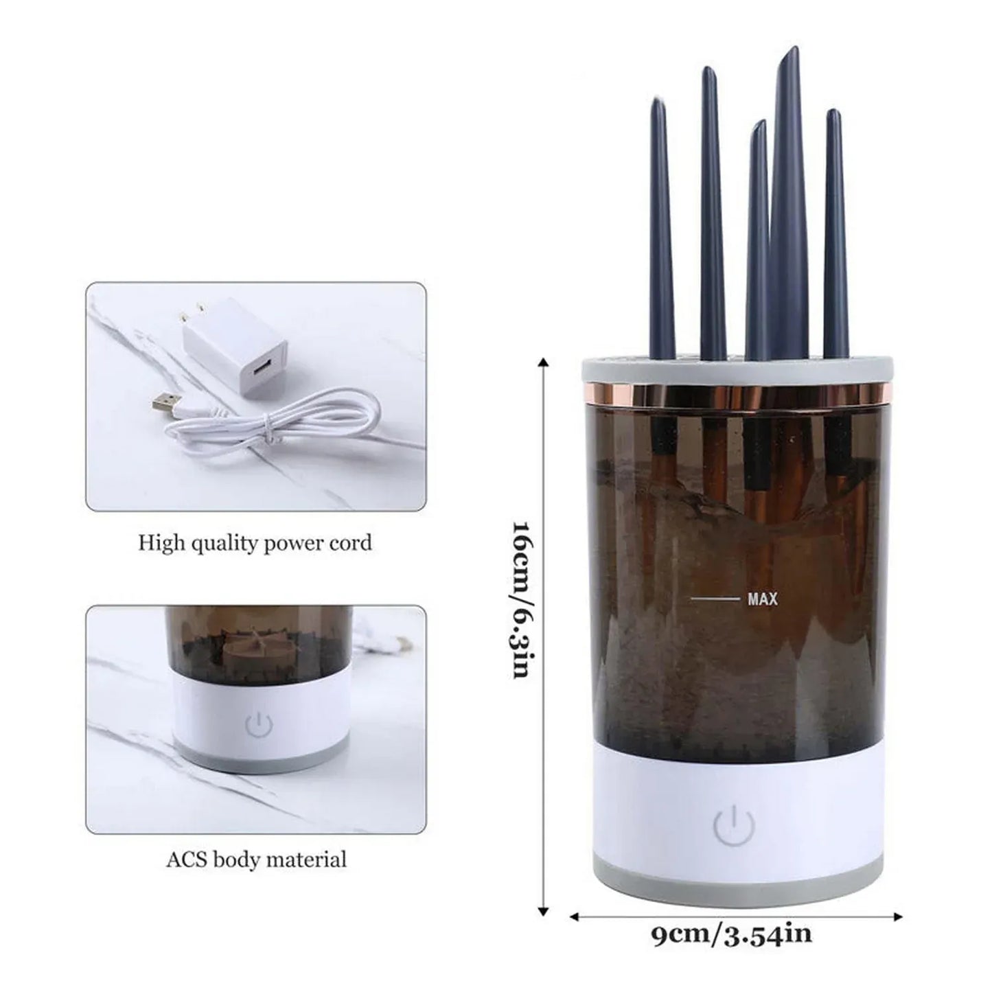 Automatic Electric Makeup Brush Cleaner