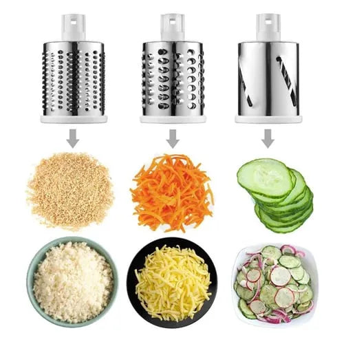 Multifunctional Roller Vegetable Cutter 3 in 1