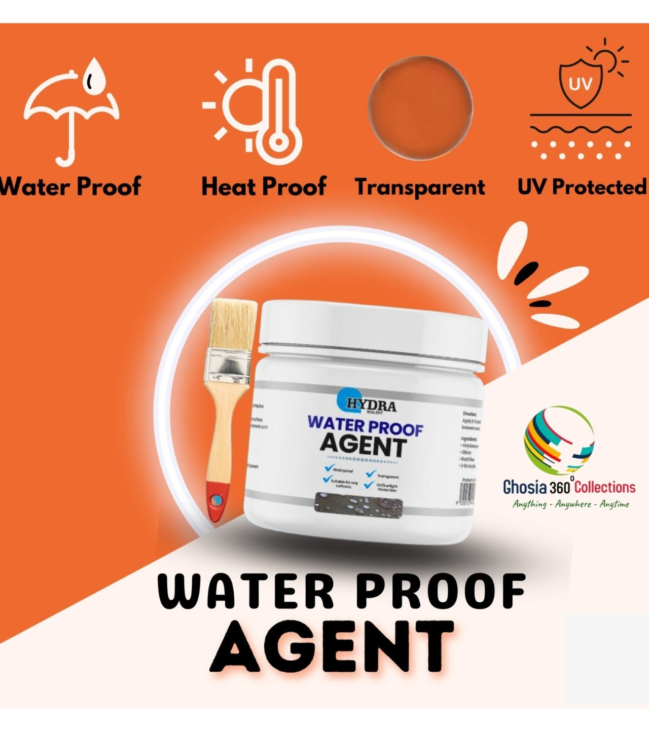 ANTI-LEAKAGE WATERPROOF AGENT WITH BRUSH