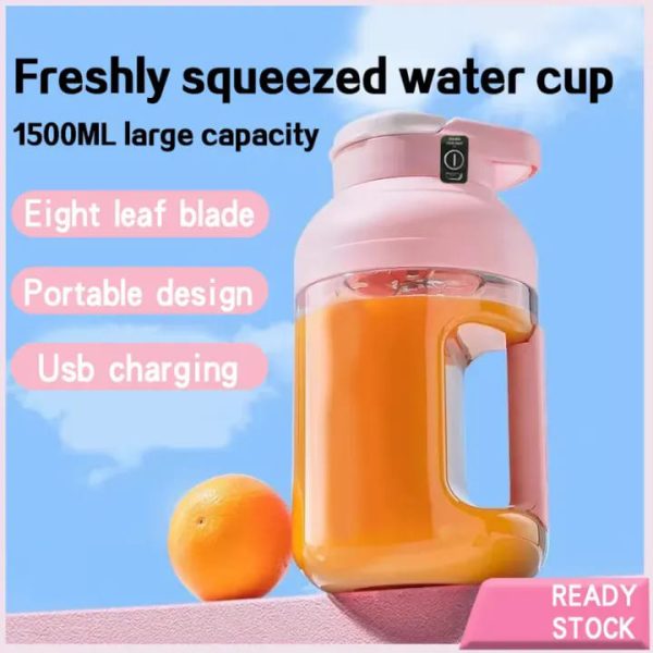Portable Juice Extractor & Water Bottle Combo