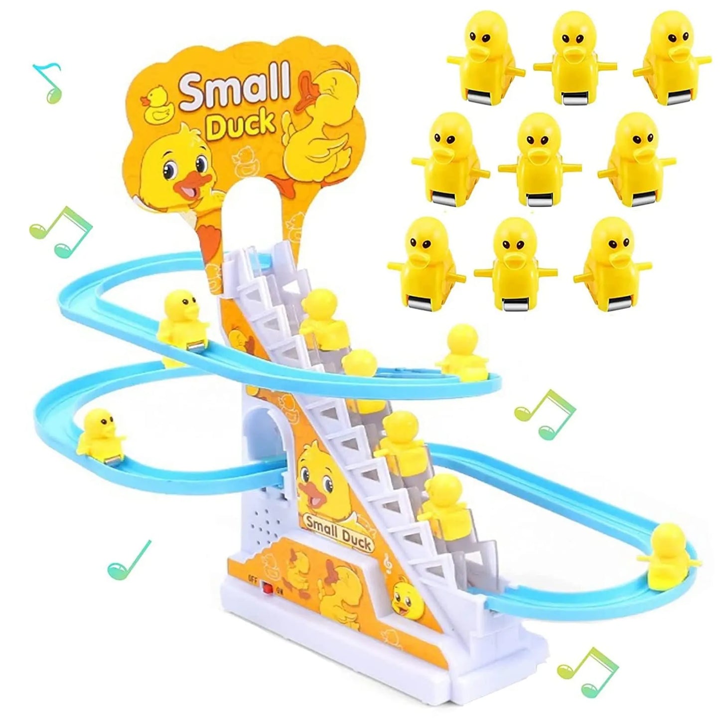 ELECTRIC DUCK SLIDE TOY