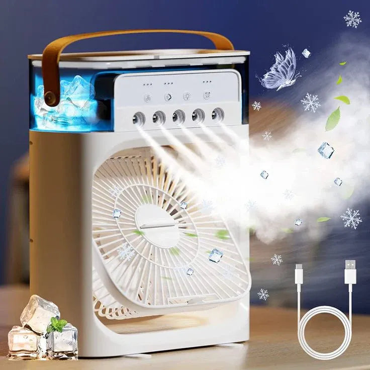 3 in 1 Portable Air Conditioner Mist Cooler