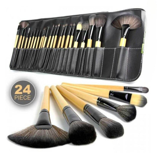 24 Peices Makeup Brushes Set - High Quality Makeup Brushes