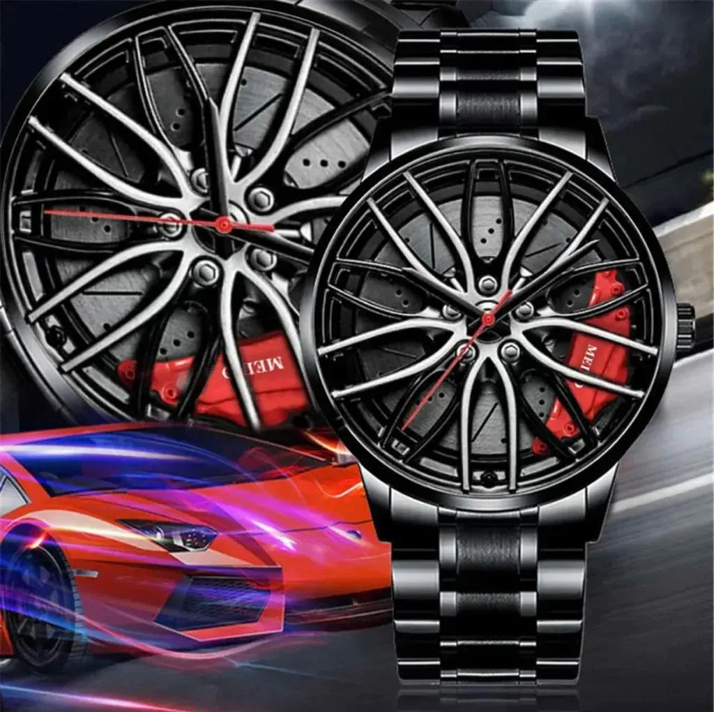 Limited Edition Alloy Wheel Chain watch