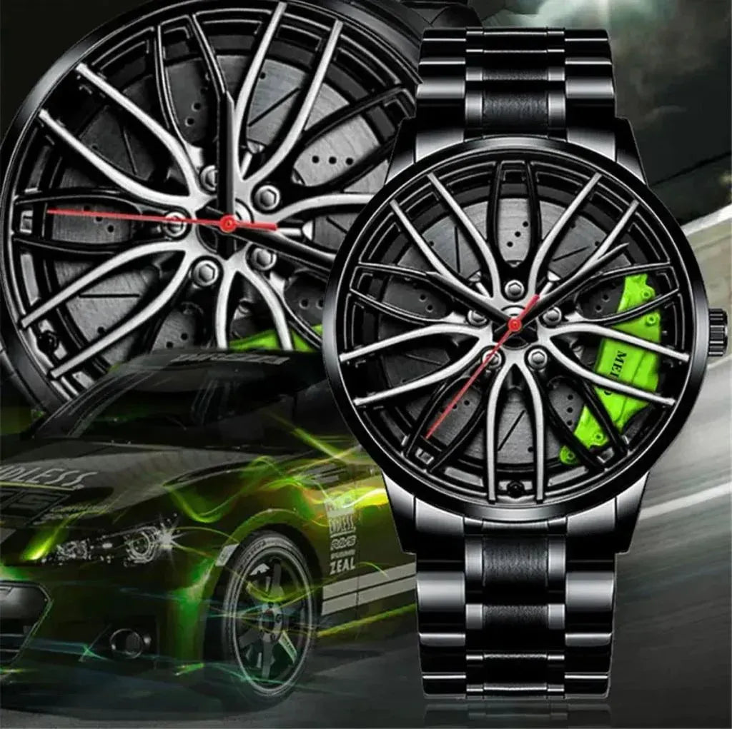 Limited Edition Alloy Wheel Chain watch