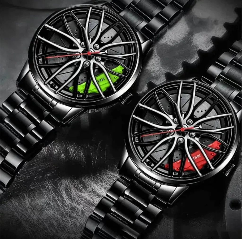 Limited Edition Alloy Wheel Chain watch